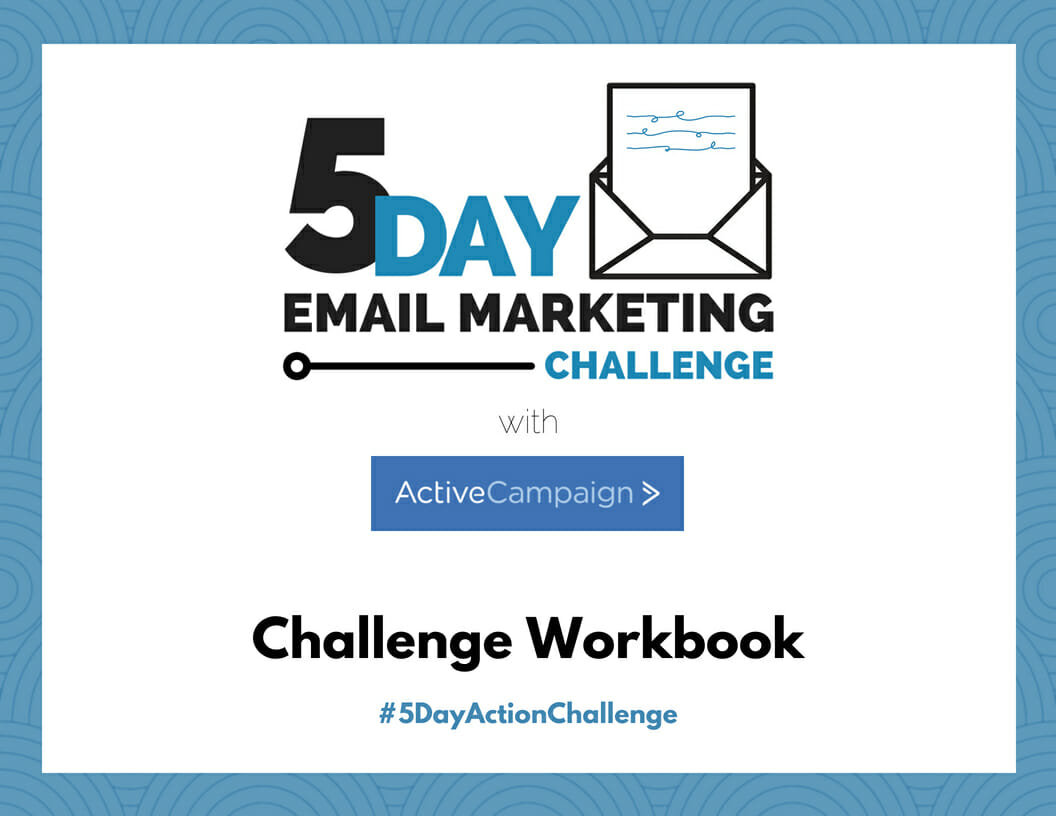 5 Day Email Challenge Workbook Cover